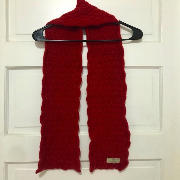 burberry knit scarf
